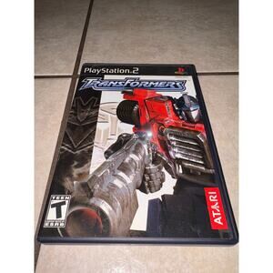 Transformers video game PlayStation 2 complete 2004